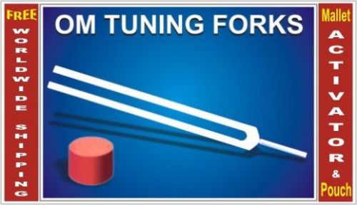 OM Tuning fork for Meditation, Relaxation &amp; Energy HLS EHS