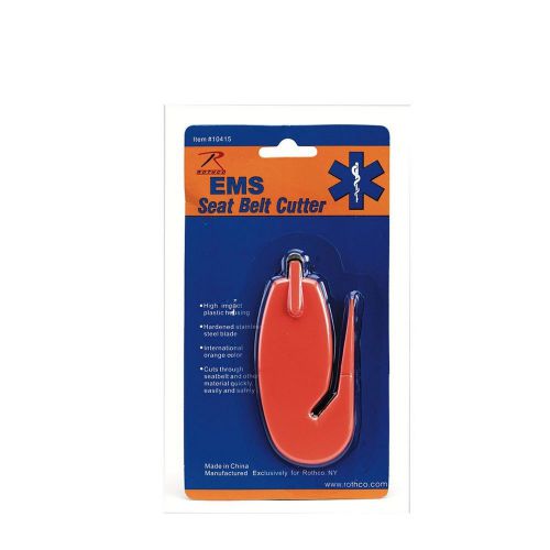 Rothco EMS Belt Cutter/ Lifesaver Tool, Orange