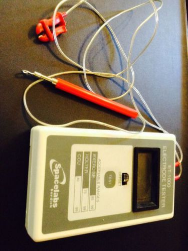 SPACELABS BURDICK ET1000 ELECTRODE TESTER