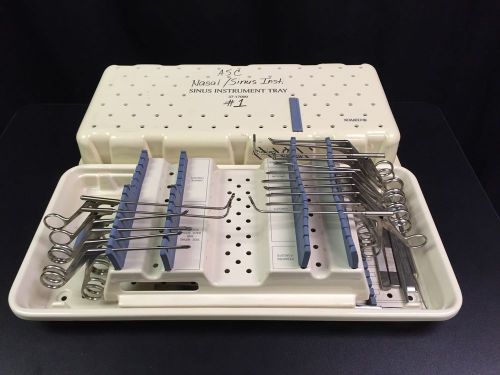 Medtronic xomed asc nasal / sinus instrument 32 piece set for sale