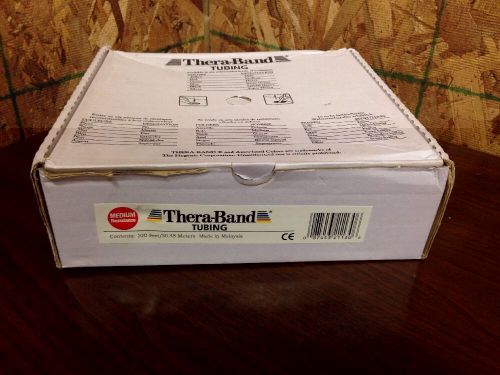 Thera-Band Tubing Medium Red Resistive Exercise Cord 100ft (L4)