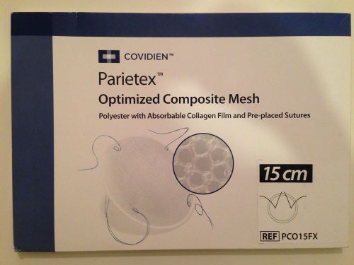 PCO15FX Covidien Parietex Optimized Composite Mesh (PCO) 15cm Round ~ 2018/10