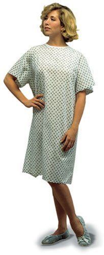 Duro-med convalescent gown with tape ties for sale