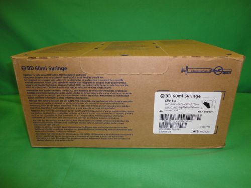 BD 60ml Syringe w/Slip Tip [309654]  Box of 40
