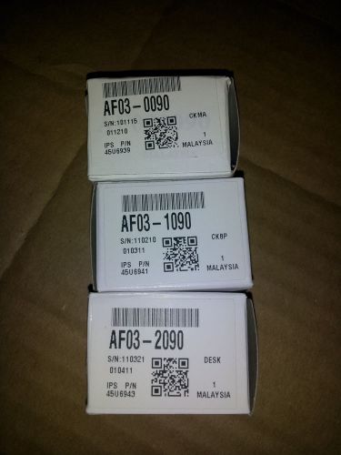 New Genuine Ricoh Aficio Roller Set (One Each): AF03-0090  AF03-1090  AF03-2090