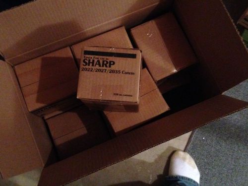 10 NIB Sharp SF-222NT1 / SF-235NT1 Black Toner Cartridges 2022 2027 2035 Copiers
