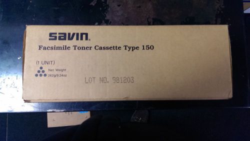 New Genuine Savin Toner Cassette Type 150 430490 9841