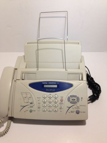 Brother Intellifax 775 Plain Paper Laser Fax Machine Phone Copier FAX775