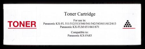 New KX-FA83 Fax Toner Cartridge for Panasonic KX-FLM651 KX-FLM661 KX-FLM671