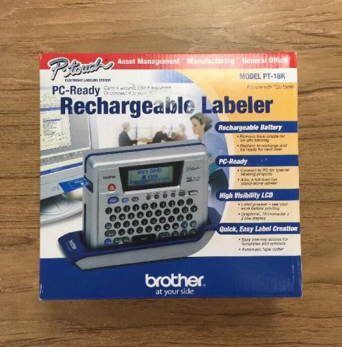 Brother P-touch PT-18R Thermal Transfer Printer - Label Print - BRTPT18R