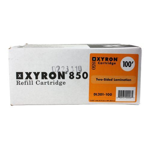 NEW Sealed Xyron 850 Two Sided Lamination Refill Cartridge DL201-100 8.625&#034;x100