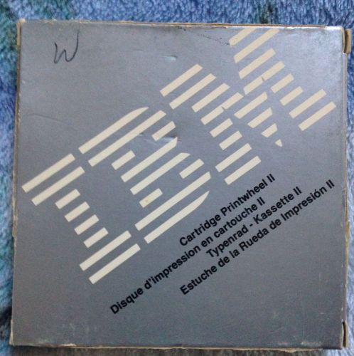 IBM Cartridge Printwheel II Prestige Elite 1353502