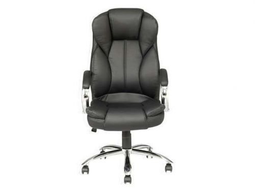 Office Furniture Chair  Leather  Office Desk Task Computer Chair w/Metal Base