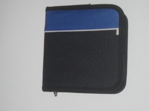 CD / DVD CASE WALLET HOLDER DISCS HOLDS 36 DISCS BLUE WALET / SEE MY OTHER ITEMS