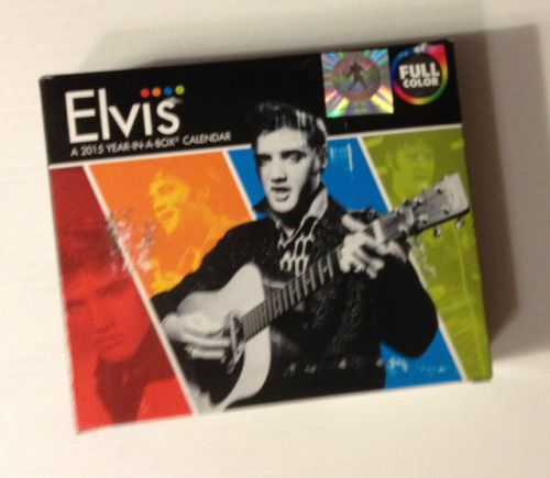Elvis Presley -  2015  Calendar - Year in a box