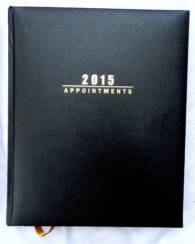 Appointment Calendar 2015 Black Desk Organizer Sundial Press 50