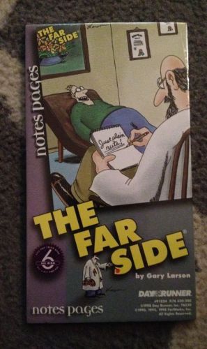 The FAR SIDE Day Runner  Note Pages refill Gary Larson NEW Undated Sealed 1998
