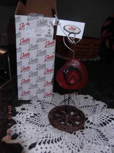 DANTES DESIGN GROUP 5&#034; HAT &amp; WHEEL PICTURE HOLDER