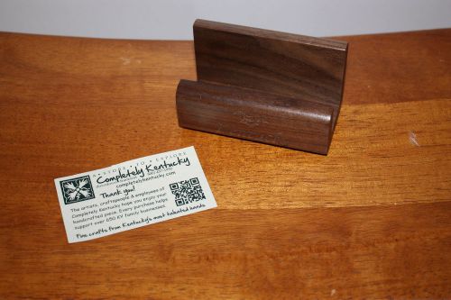 Kentucky Handcrafted Wood Business Card Holder from Completely Kentucky