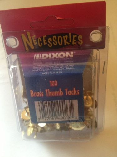 200 Brass Thumb Tacks Push Pins Office Supplies FREE SHIPPING