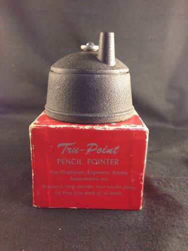 TRU-POINT VARIABLE TAPER PENCIL POINTER SHARPENER, with box #1099