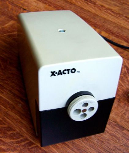 Vintage x-acto electric pencil sharpener model 41 commercial grade for sale