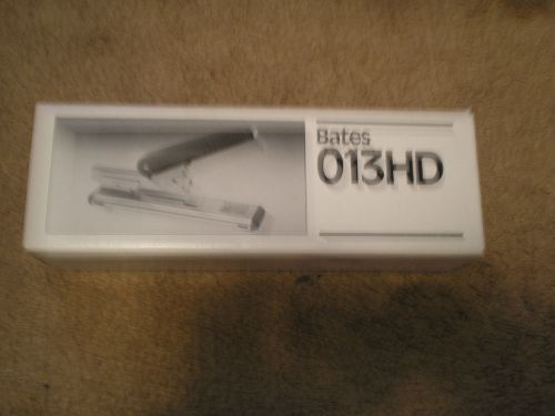 Bates 013HD Stapler