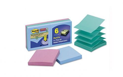 Post-it® Pop-Up Super Sticky Note Pad, Set of 6