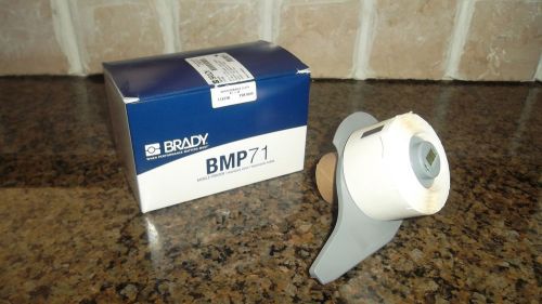 Brady bmp71 m71-17-498 mobile printer cartridge label m71-r6200 500/roll for sale