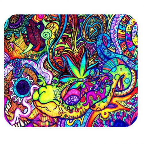 New Psychedelic Custom Mouse Pad for Gaming Great for Gift