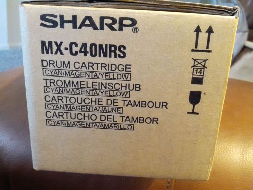 Sharp toner/drum cartridge mx-c40nrs, cyan/magenta/yellow for sale