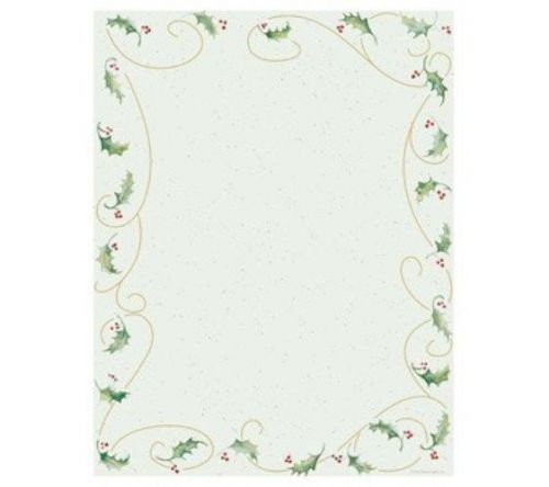 Just print! holly bunch letterhead, 80-pk 80 sheets for sale