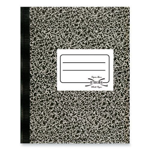 Rediform National Xtreme White Notebook - 80 Sheet - Wide Ruled - 7.87&#034; (43460)