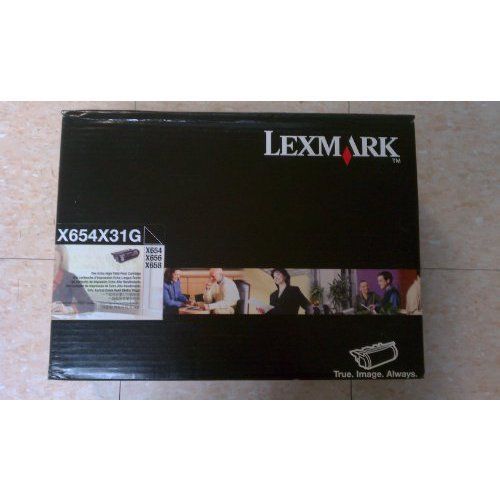 LEXMARK SUPPLIES X654X31G BLACK PRINT CARTRIDGE FOR X65X