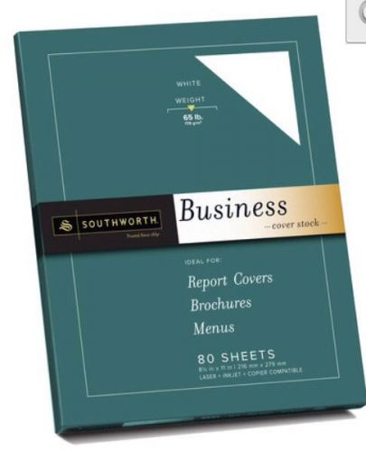 Southworth Business Paper White, 65 Lb, 80 Sheets