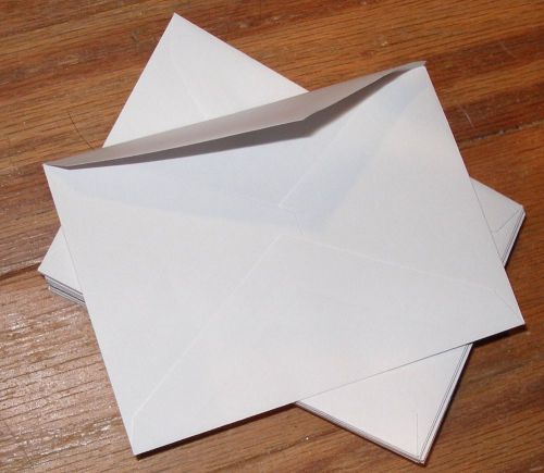 White Wove Card Invitation Envelopes 3-1/2 x 5 Qty 100