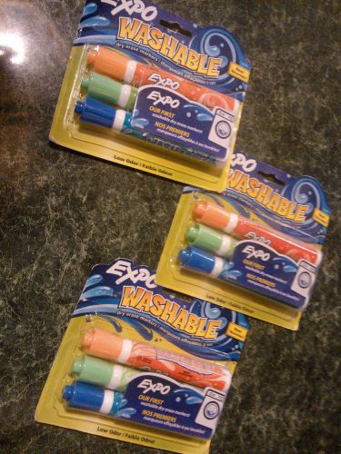 New EXPO Washable Markers Lot