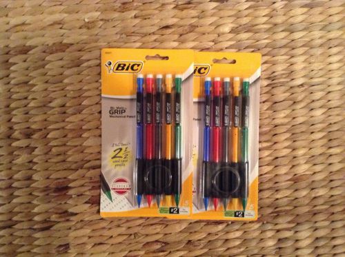 Bic Matic Grip Mechanical Pencils,10 total pencils