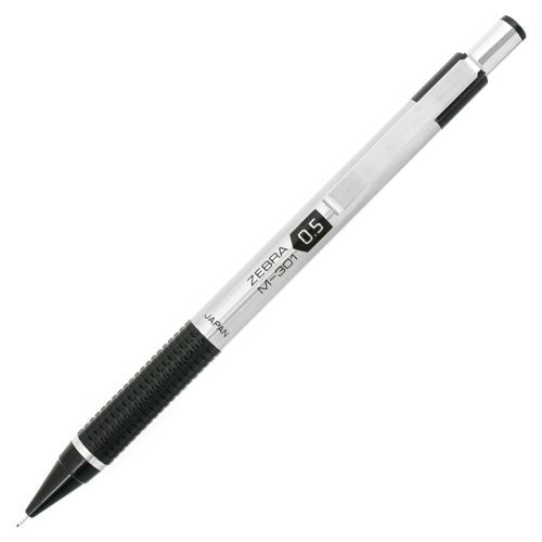 Zebra pen m-301 mechanical pencil - 0.5 mm lead size - black barrel - 1 (54010) for sale