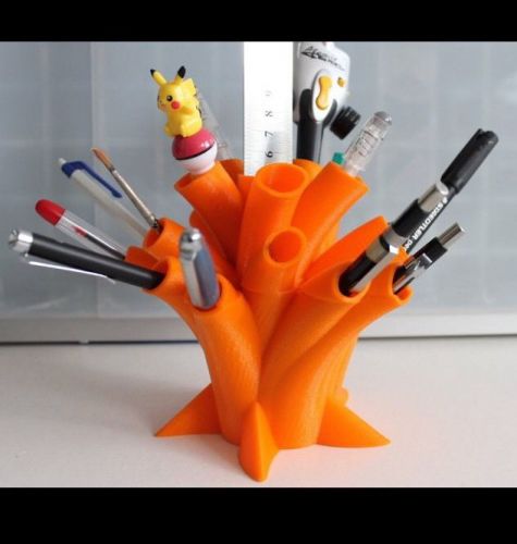 Unique 3D Printed Pen Holder Sharpie Bic PaperMate UniBall Mechanical Pencil