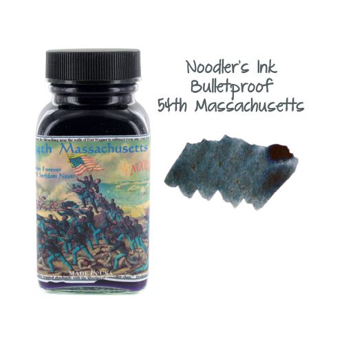 Noodler&#039;s Ink Fountain Pen Bottled Ink, 3oz - Bulletproof 54th Massachusetts