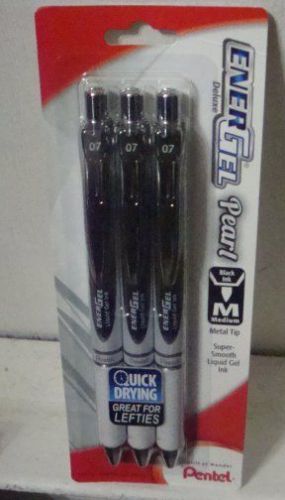 9 energel new pearl barrel 0.7mm retractable gel pens black ink for sale