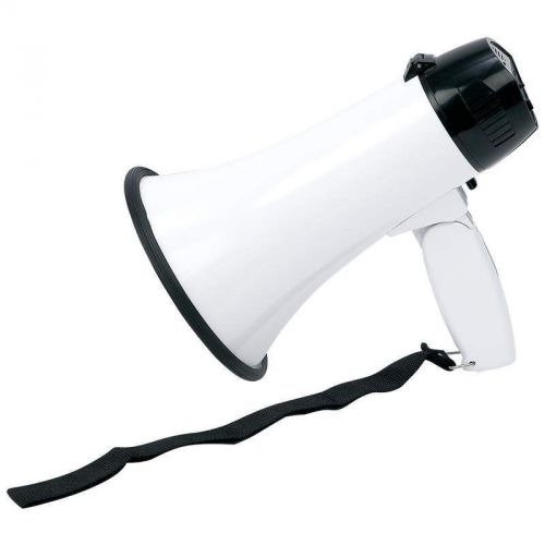 LOUD Outdoor Handheld Megaphone Bullhorns Microphone Siren with Folding Handle