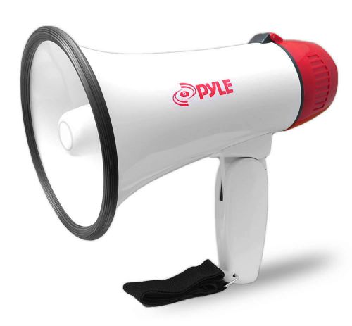 New PyleHome PMP20 Compact Professional 20 W Power Megaphone Voice &amp; Siren Modes