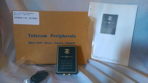 Telecom-peripherals-msa-9101-music-source-adaptor for sale