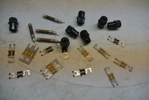 Large Lot of Vintage AT&amp;T Fuses for PBX Western Electric 1A2key Horizon 6715