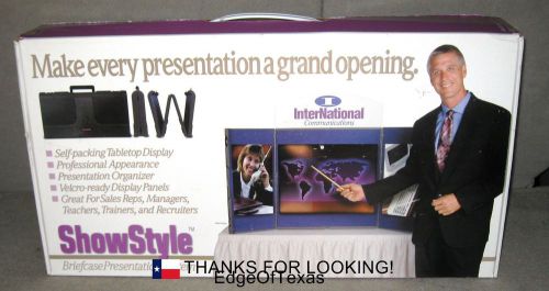 ShowStyle Briefcase Presentation System without Arched Header Works Great!