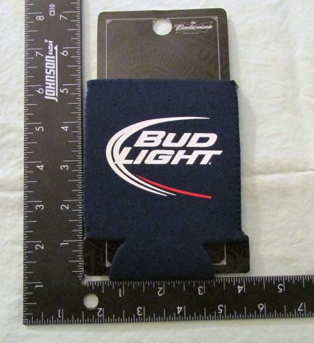 Bud Light Beer Can Cooler Koozie Coozie New without tags cold Budweiser