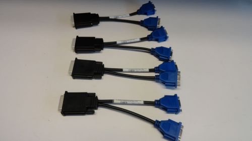 BB2: Lot of 4 DELL Molex DVI SPLITTER CABLE DP/N 0J9256