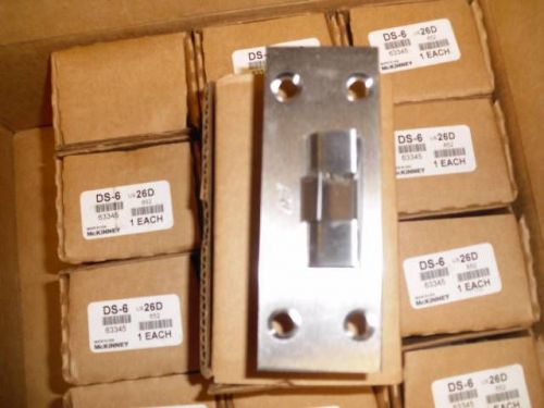 New Mckinney DS-6 Emergency Door Stop Dull Chrome(26D), 13 in Original Boxes